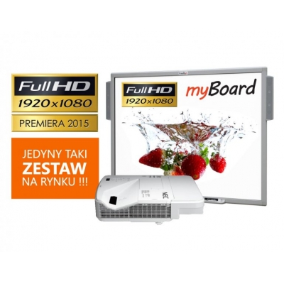 Zestaw interaktywny myBoard FULL HD